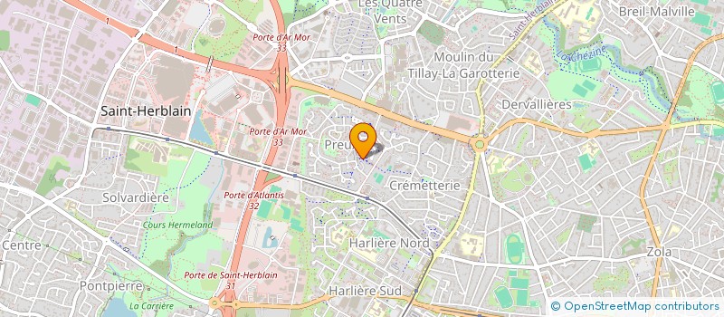 localisation de l'entreprise MONSIEUR AXEL FOURAGE  SAINT-HERBLAIN