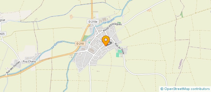 localisation de l'entreprise MONSIEUR AXEL FRANCE à CHAPPES