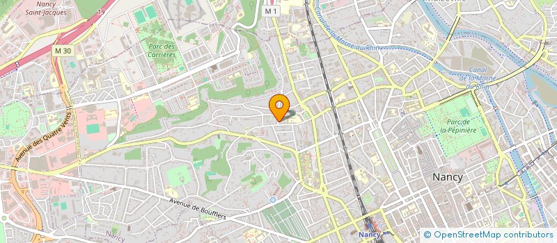 localisation de l'entreprise MONSIEUR AXEL FRANTZ  NANCY