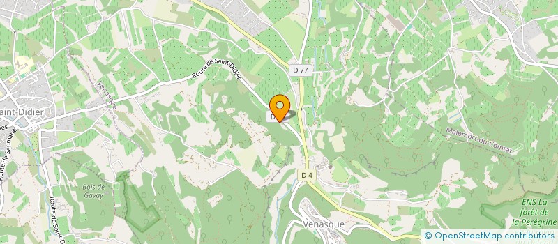 localisation de l'entreprise MONSIEUR AXEL FREMIOT  VENASQUE