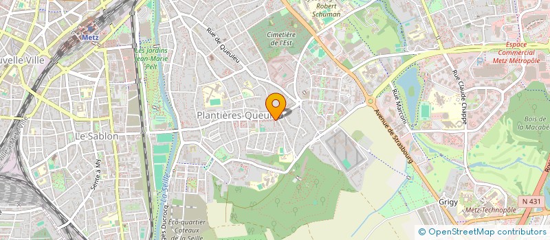 localisation de l'entreprise MONSIEUR AXEL FREUDENTHAL  METZ