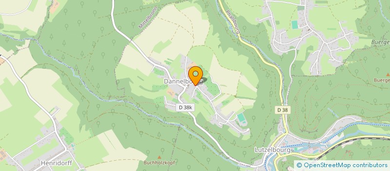 localisation de l'entreprise MONSIEUR AXEL FROEHLICHER  DANNELBOURG