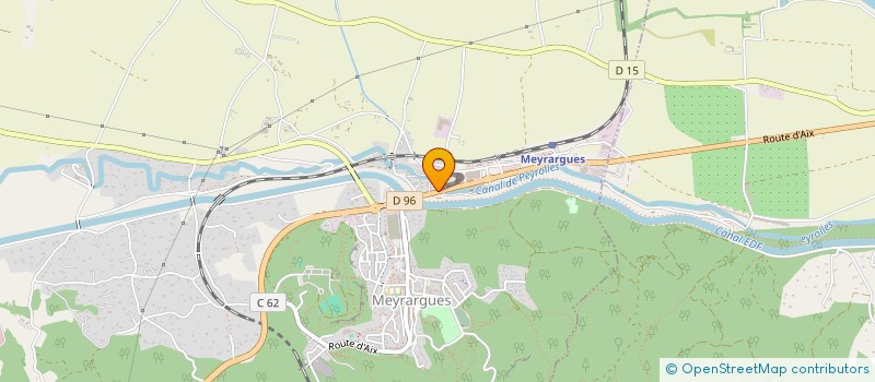 localisation de l'entreprise MONSIEUR AXEL FROMION  MEYRARGUES