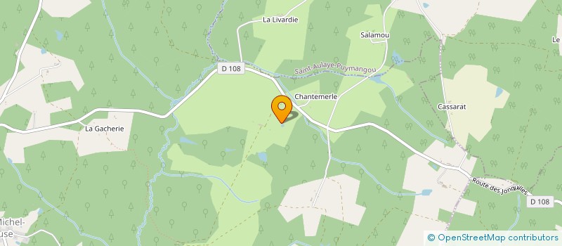 localisation de l'entreprise MONSIEUR AXEL FUSTINONI  LA ROCHE CHALAIS