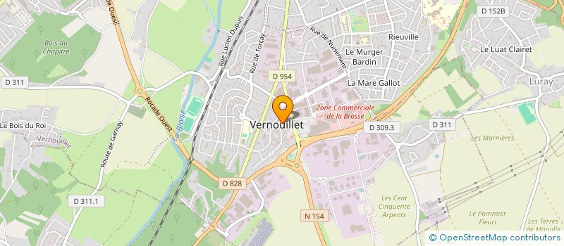 localisation de l'entreprise MONSIEUR AXEL GAHIZI YUHI à VERNOUILLET