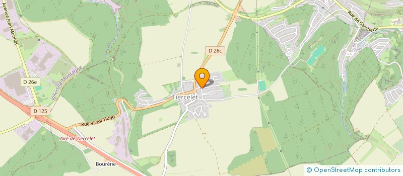 localisation de l'entreprise MONSIEUR AXEL GAMMAITONI  TIERCELET