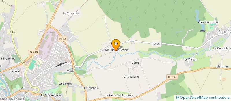 localisation de l'entreprise MONSIEUR AXEL GARCIA  SAUNAY