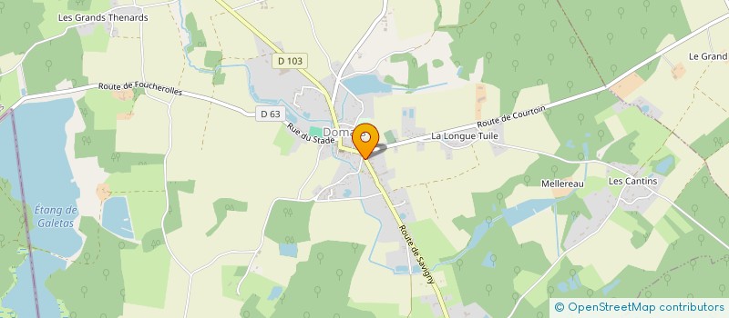 localisation de l'entreprise MONSIEUR AXEL GAUTRON  DOMATS