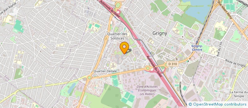 localisation de l'entreprise MONSIEUR AXEL GELAS  GRIGNY