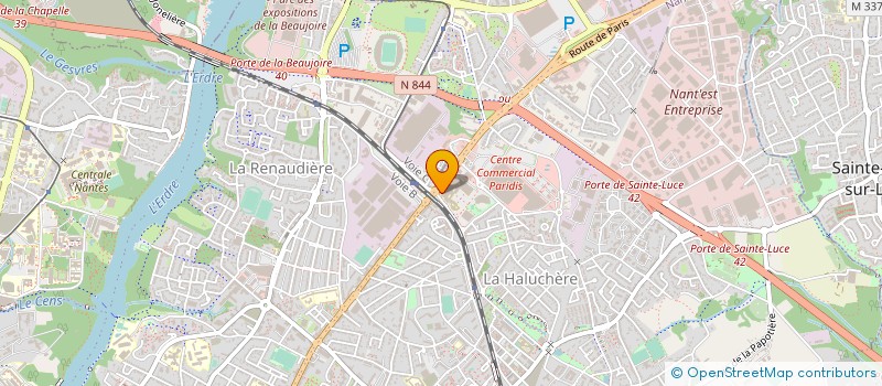 localisation de l'entreprise MONSIEUR AXEL GERARD  NANTES