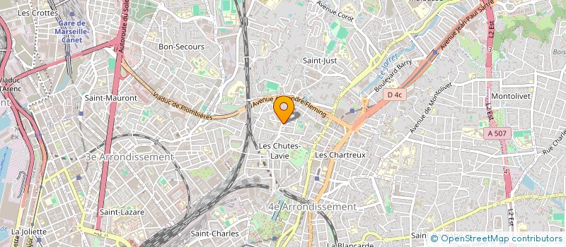 localisation de l'entreprise MONSIEUR AXEL GERRI à MARSEILLE