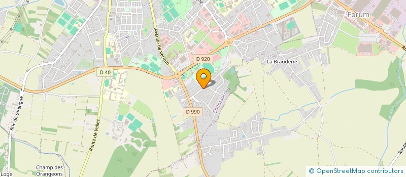 localisation de l'entreprise MONSIEUR AXEL GILLET à CHATEAUROUX