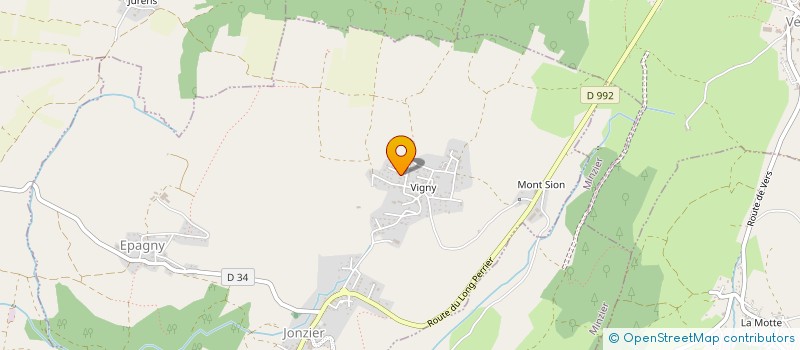 localisation de l'entreprise MONSIEUR AXEL GLISE  JONZIER-EPAGNY