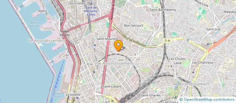 localisation de l'entreprise MONSIEUR AXEL GOUYACHE à MARSEILLE