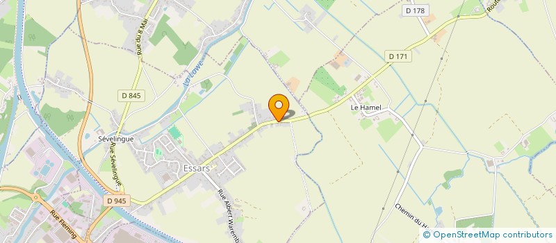 localisation de l'entreprise MONSIEUR AXEL GOYEZ  ESSARS