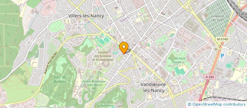 localisation de l'entreprise MONSIEUR AXEL GREGORIO  VANDUVRE-LES-NANCY