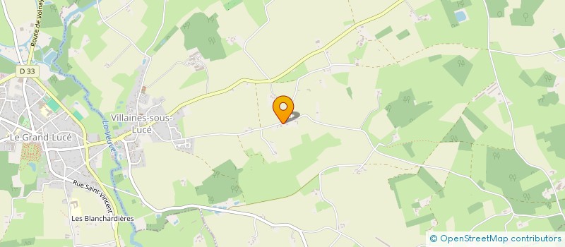 localisation de l'entreprise MONSIEUR AXEL GRIMAULT  VILLAINES SOUS LUCE