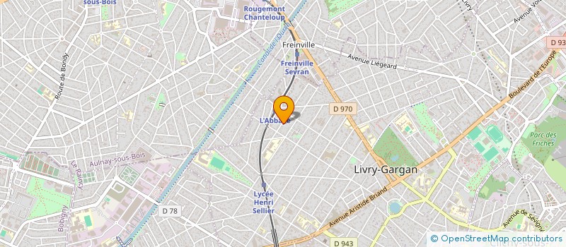 localisation de l'entreprise MONSIEUR AXEL GUE  LIVRY-GARGAN