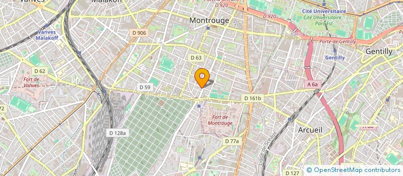localisation de l'entreprise MONSIEUR AXEL GUILLOT à MONTROUGE