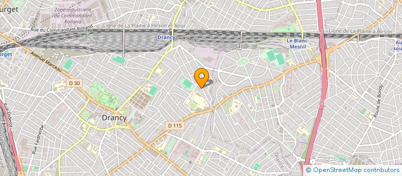 localisation de l'entreprise MONSIEUR AXEL GUIONNET  DRANCY