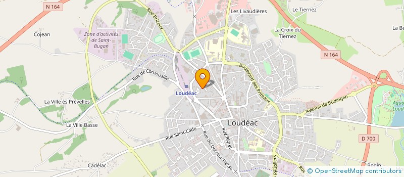 localisation de l'entreprise MONSIEUR AXEL HAMAYON à LOUDEAC