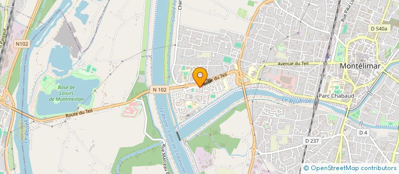 localisation de l'entreprise MONSIEUR AXEL HECKE  MONTELIMAR