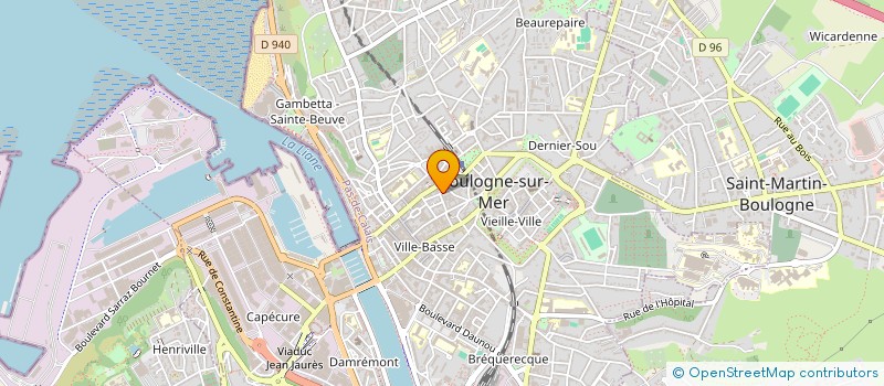 localisation de l'entreprise MONSIEUR AXEL HECQUET à BOULOGNE-SUR-MER