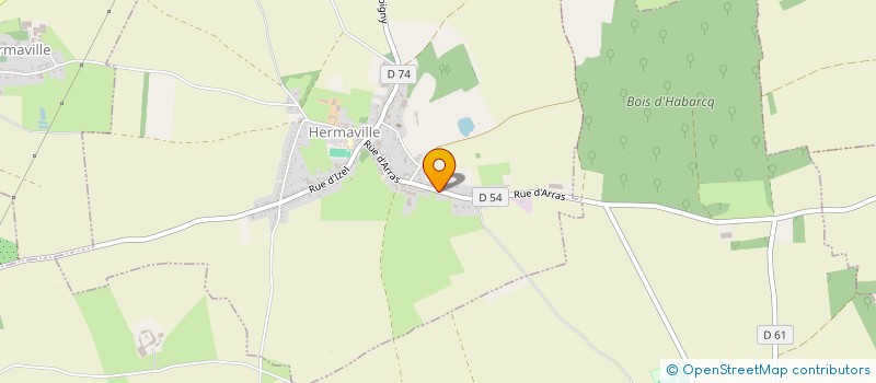 localisation de l'entreprise MONSIEUR AXEL HEGESIPPE à HERMAVILLE