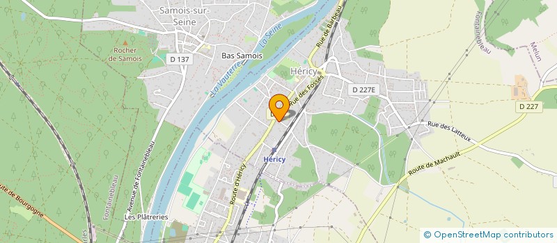 localisation de l'entreprise MONSIEUR AXEL HENRAR  HERICY