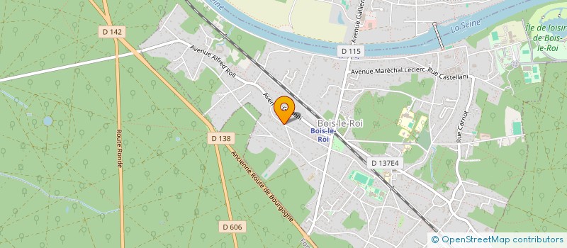 localisation de l'entreprise MONSIEUR AXEL HOLMER  BOIS-LE-ROI