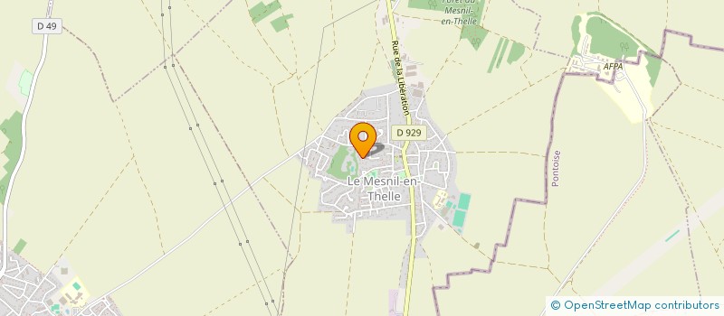 localisation de l'entreprise MONSIEUR AXEL ISMAEL  BEAUMONT-SUR-OISE