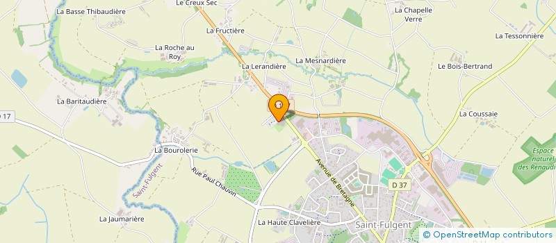 localisation de l'entreprise MONSIEUR AXEL JACQUES  SAINT-FULGENT