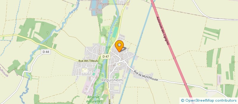 localisation de l'entreprise MONSIEUR AXEL JAEGER  REGUISHEIM