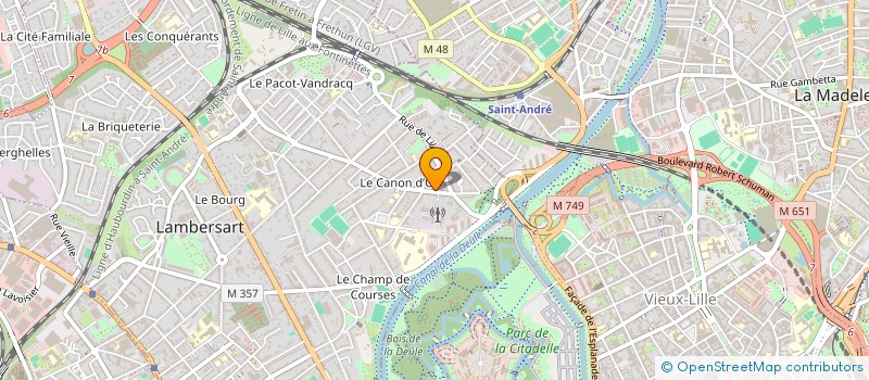 localisation de l'entreprise MONSIEUR AXEL JARDEZ à LAMBERSART