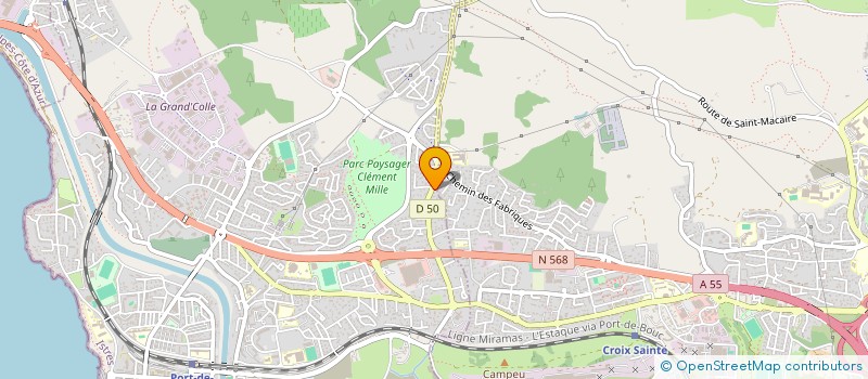 localisation de l'entreprise MONSIEUR AXEL JEANMICHEL  PORT-DE-BOUC