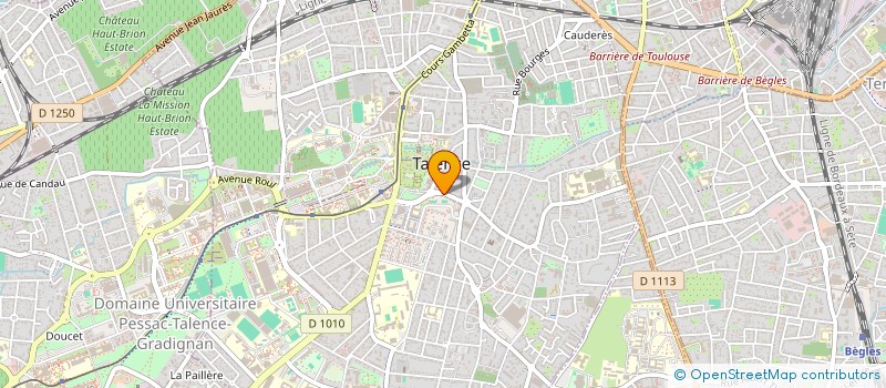 localisation de l'entreprise MONSIEUR AXEL JELASSI à TALENCE