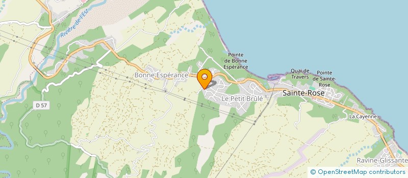 localisation de l'entreprise MONSIEUR AXEL JOSEPH MAILLOT  SAINTE-ROSE