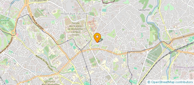 localisation de l'entreprise MONSIEUR AXEL JUIN à MONTPELLIER