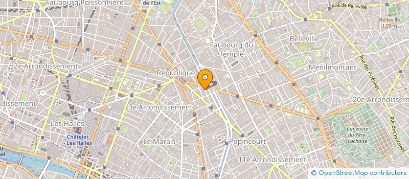 localisation de l'entreprise MONSIEUR AXEL KREMMER  PARIS