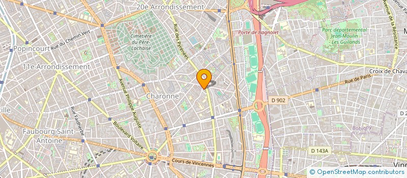 localisation de l'entreprise MONSIEUR AXEL LABARRE  PARIS