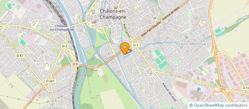 localisation de l'entreprise MONSIEUR AXEL LAINE  CHALONS-EN-CHAMPAGNE