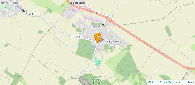 localisation de l'entreprise MONSIEUR AXEL LAKEHAL  VIGNY