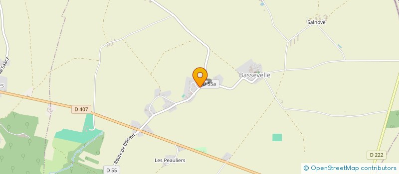 localisation de l'entreprise MONSIEUR AXEL LANGLOIS  BASSEVELLE