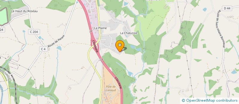 localisation de l'entreprise MONSIEUR AXEL LAPEYRE à BOISSEUIL