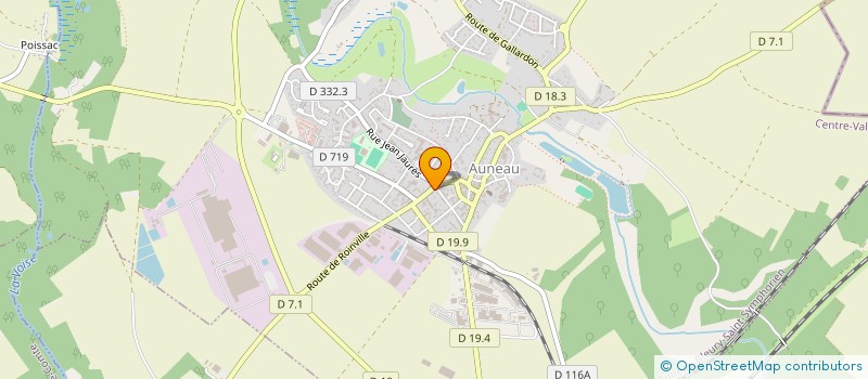 localisation de l'entreprise MONSIEUR AXEL LAURENT à AUNEAU-BLEURY-SAINT-SYMPHORIEN