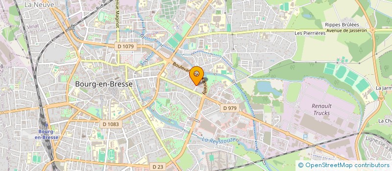 localisation de l'entreprise MONSIEUR AXEL LAURENT à BOURG-EN-BRESSE