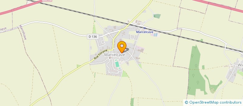 localisation de l'entreprise MONSIEUR AXEL LE CAM  MARCELCAVE