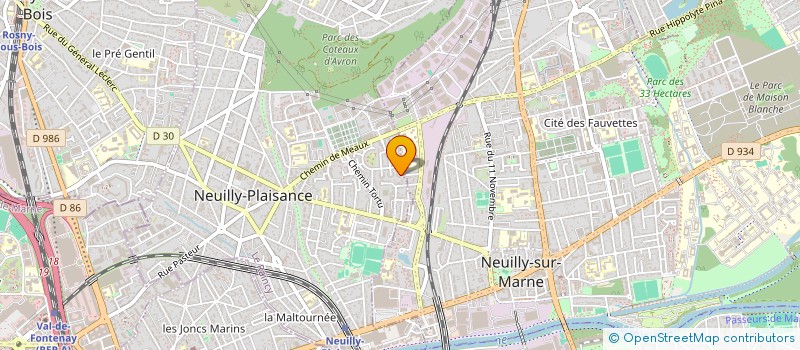 localisation de l'entreprise MONSIEUR AXEL LE COQ à NEUILLY-PLAISANCE