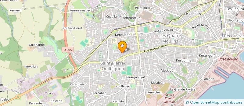 localisation de l'entreprise MONSIEUR AXEL LE DRET à BREST
