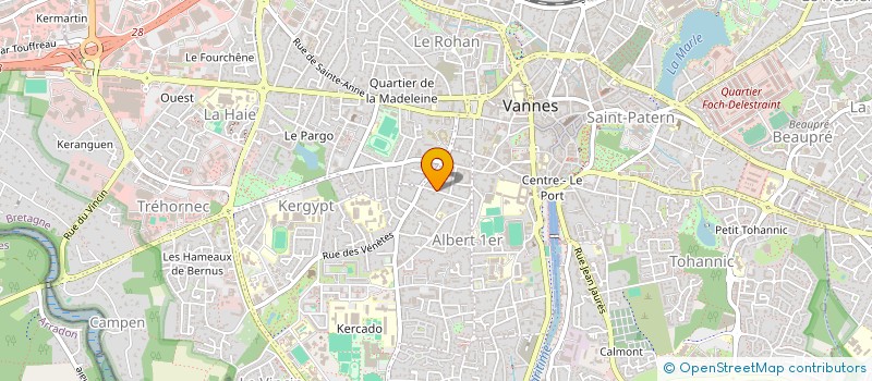 localisation de l'entreprise MONSIEUR AXEL LE LOUER à VANNES